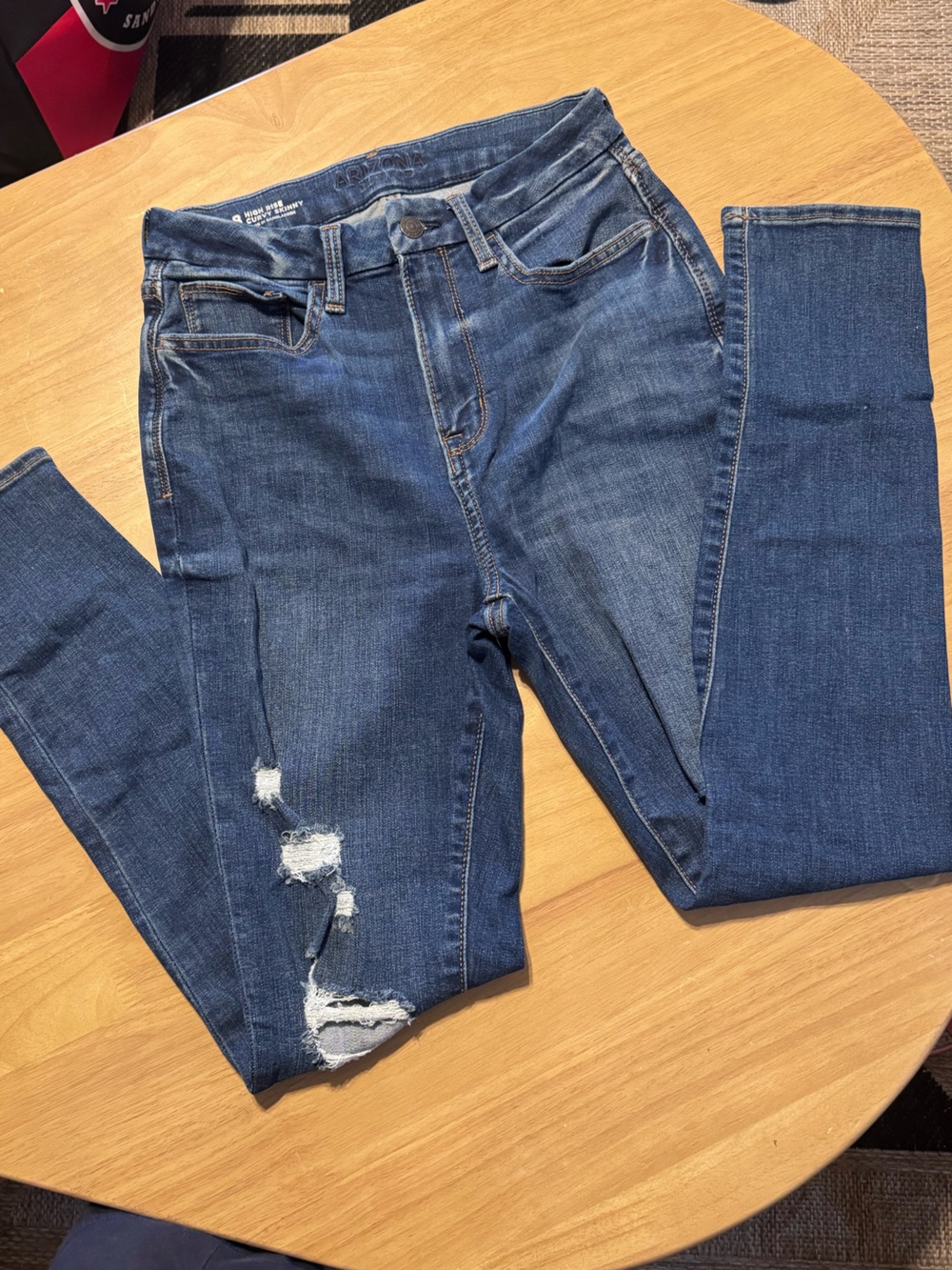 Arizona Jean Skinny Distressed